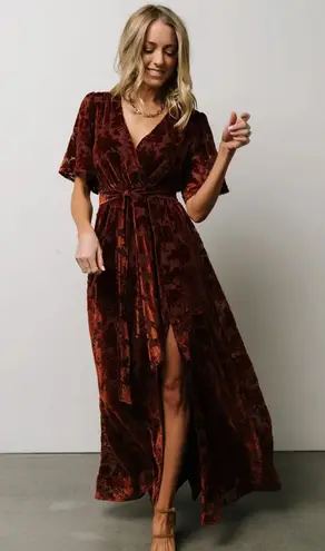 Baltic Born Uma Velvet Maxi Dress