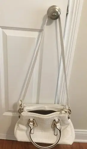 White purse