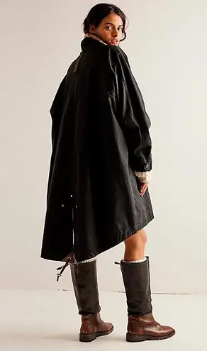 Free People NWOT    Juki Waxed Parka