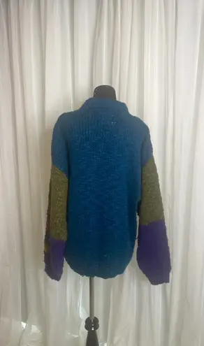 Index International Multi-Colored Crew Neck Sweater by