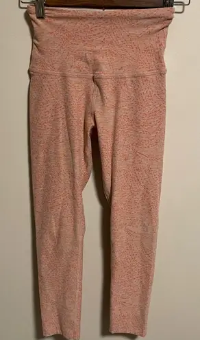 Beyond Yoga Space Dyed Peach Coral Crop Legging- Size XS