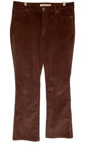 VINTAGE AMERICA Women's Brown Corduroy Vintage Bootcut Jeans Missy Senora 12/31