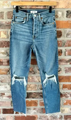 RE/DONE Redone High Rise Skinny Jeans, 25