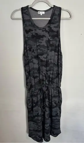 Sundry x Evereve The Weekender Dress Tank Camo Print XL