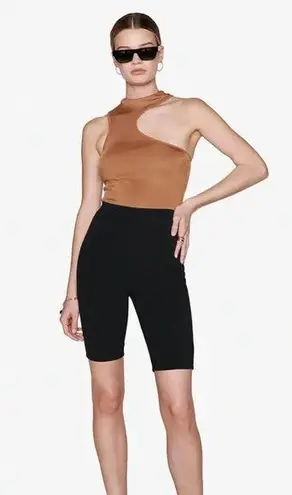 ANINE BING | Toby Short Pull On Elastic Waist Black size Small