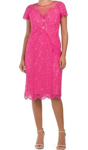 Rene by Rene Ruiz Lace Sheath Dress NWT Size 4