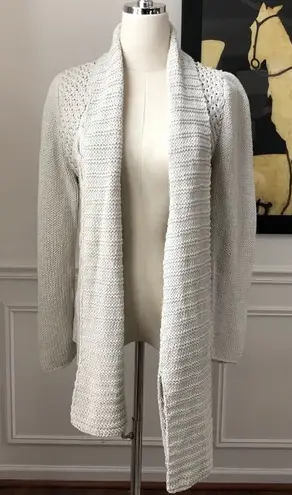 Ivan Grundahl Copenhagen Open Front Cardigan Ecru