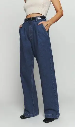 Reformation  Montauk Pleated High Rise Jeans SIZE 26‎ wide leg