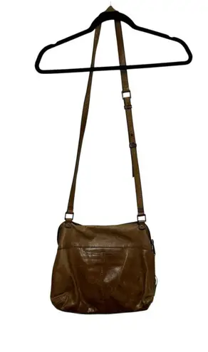Hobo Brown Leather Shoulder Crossbody Purse Bag