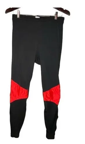 Pearl Izumi  Leggings Size S Cycling Technical Wear Women Fleece Lined  Black Red