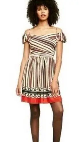 Anna Sui Peasant 100% Silk Dress