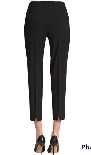 Piazza Sempione Audrey Cropped Gray Wool Pants