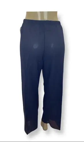 Zuliana Size Small Dark Blue Elastic Waist Pants. Made in USA. New With Tags - Image 3