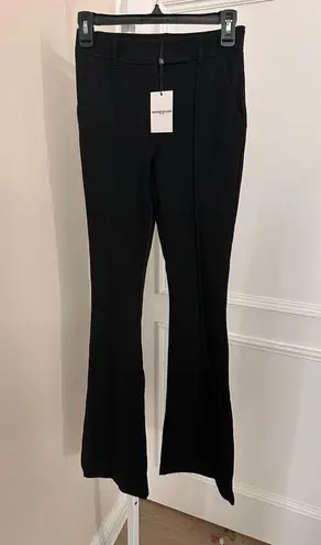 Generation Love NEW Rylee Ponte Pant Flared Leg High Waisted Black Size 0