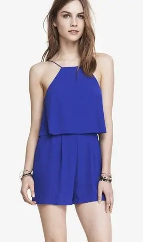 Express blue romper on sale