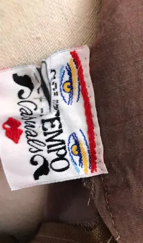 Contempo Casuals Above Knee Brown Iridescent Lightweight Straight Skirt 8 Small