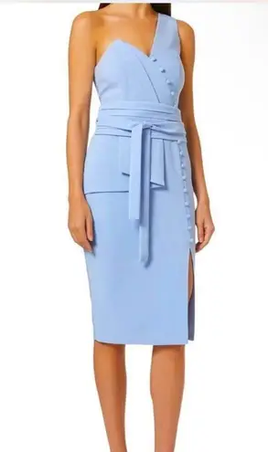 Lavish Lice Lavish Alice Origami One Shoulder Midi Dress-Size 14