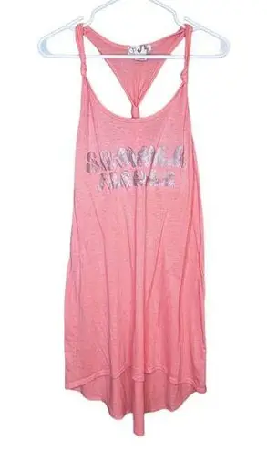 OP Y2k 1995 Summer Forever Twist Tie Shoulder Swimsuit Cover Up Large 11-13