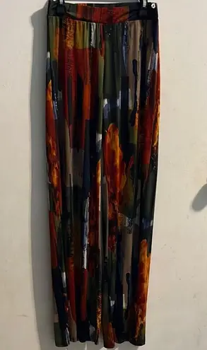 Abstract Multicolor Red Size M