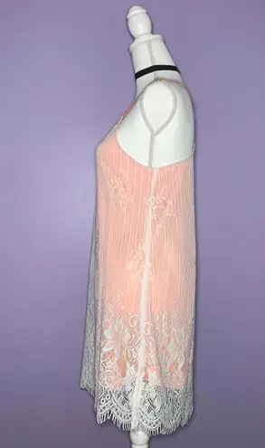 Hem & Thread NWT Boutique Lace Overlay Mini Dress