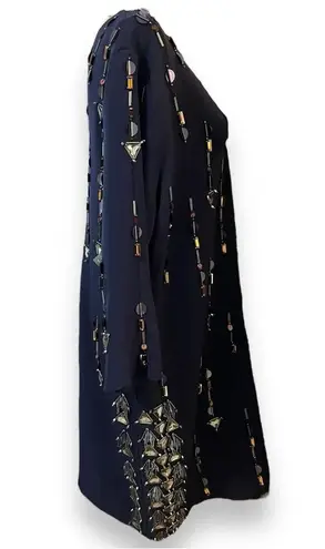 BY MALENE BIRGER Women's Navy Blue Long Sleeve Mini Dress XXL | NWT Size 2X