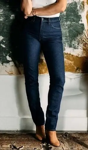 Imogene and Willie Imogene Slim Straight Leg Jean Dark Indigo 29