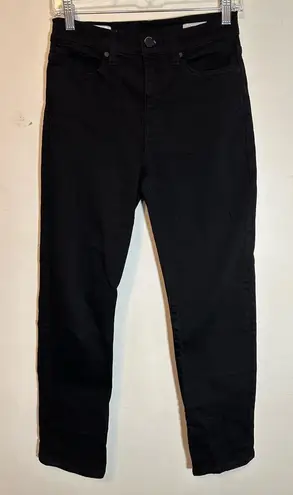 BLDWN Vintage Straight Jeans in Black Size 27 Minimalist Causal Classic Stretch