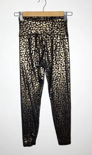 IVL COLLECTIVE Chi Chi Foil Animal Print Sports Bra and Legging Matching Set