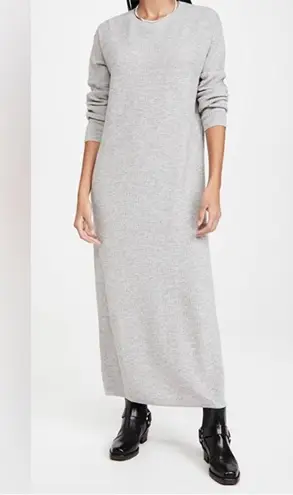 HATCH NWOT Gray Waffle Merino Wool Long Sleeve Dress Size XS