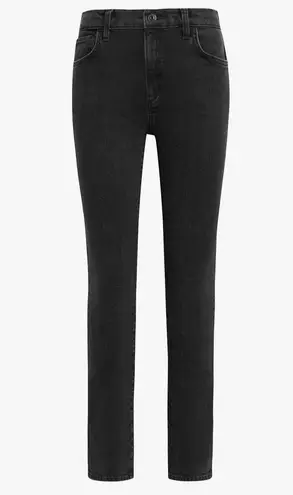 Favorite Daughter Size 23 Erin High Rise Slim Straight in Boulder Wash Black