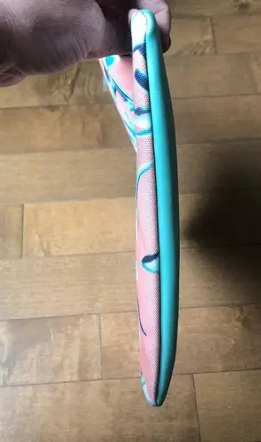 Rachel Pally NWT reversible Tropical clutch pink and green