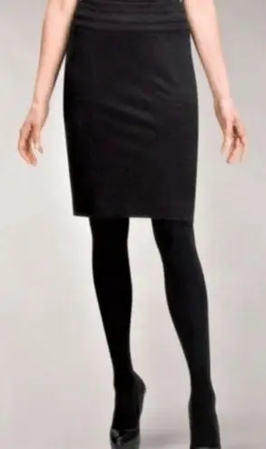 CAbi  black Miranda pencil skirt size 6 (style 505)