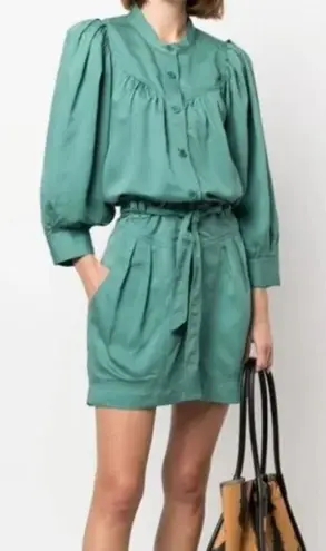 Isabel Marant Isabel Etoile Marant Samira Dress in Celadon NWT Sz. 36 (US 4)