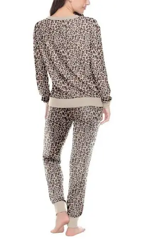 Honeydew super soft 2 piece pajama set leopard print nwt Brown Size 2X