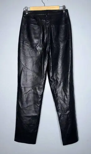 Wilfred  Aritzia Melina Vegan Faux Leather High Waisted Pants Women's Size 10