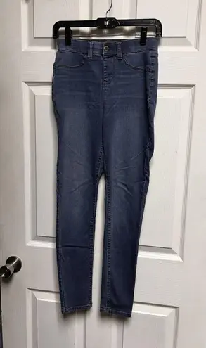 Arizona 0111 Skinny Leg Jeans Size 3 Medium Wash Stretch Blue Denim 25x31