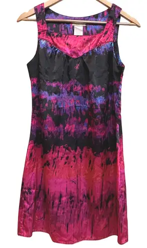 Baby Phat Dress Tie Dye Sleeveless Party Cocktail Dress S Y2K Logo