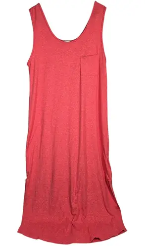 Cozy Casual Cozy Co by Tank Maxi Dress Heathered Red L