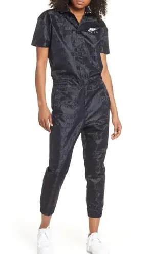 Nike  Air All over Print Jumpsuit AS W NSW AIR JUMPSUIT size small black