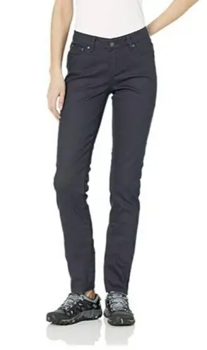 prAna New NWT Womens 6 Kayla Jeans Denim Dark Green Evergreen Stretch 28 X 32