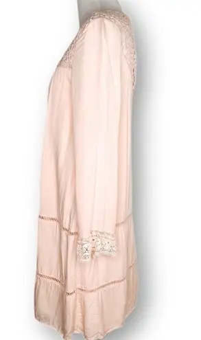 Doe & Rae Crochet Lace Tunic Dress