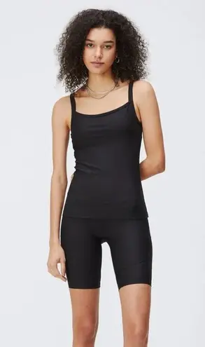 NYLORA Oliver Tank in Black XSmall New Womens Work out Top Sports Bra Size XS