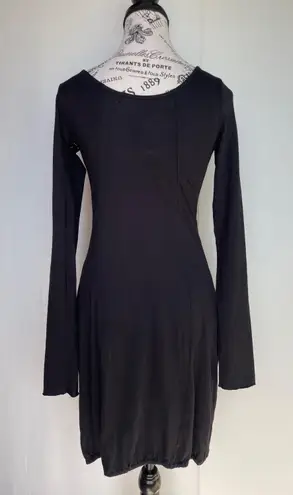 Velvet By Graham And Spencer cotton long sleeve dress with pockets size XS NWT