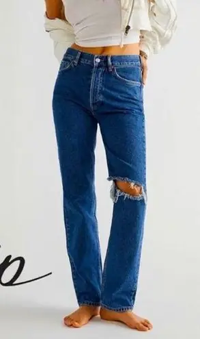 Free People - #118 FP WE THE FREE LASSO Rip Jeans NWT