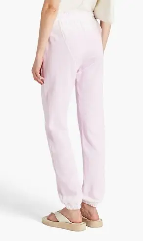 Monrow Watercolor Ombré Sweatpants Potassium Spray Back Yoke Bubblegum Pink XS
