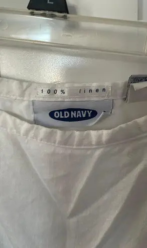 Old Navy white  skirt