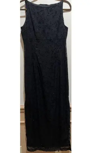 Alyn Paige ~ Vintage 2K Full-Length Black Dress ~ Size 9/10