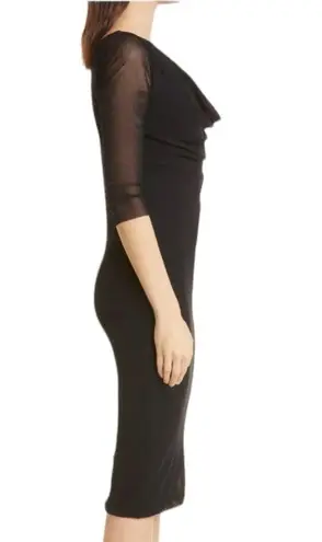 Fuzzi by Jean Paul Gaultier Mesh Cowl Neck V