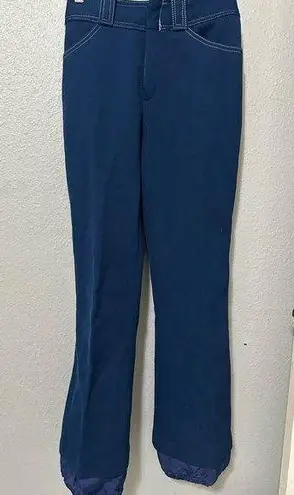Vintage 1960’s Ted Williams Sears Sports Center Ski Pants Rare Great Condition! Blue Size 2