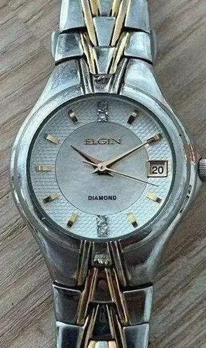 Elgin Diamonds Vintage Ladies Watch Two